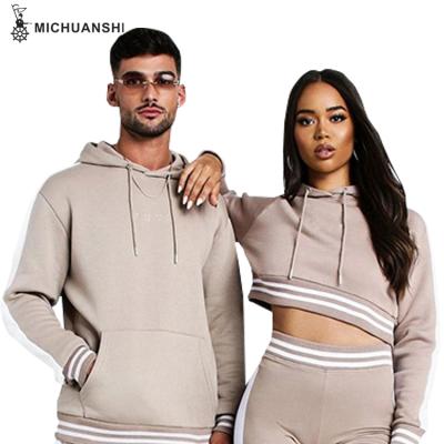 China Anti-wrinkle two-piece suit long sleeve jogging 2 piece sports suit autumn sportswear shorts for sale