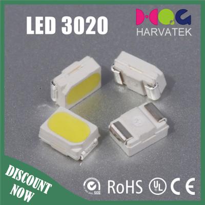 China INGAN Harvatek China led manufacturer specification smd led datasheet 3020 for sale