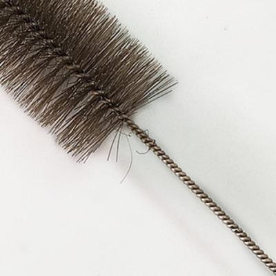 China Stocked Industrial Tube Brush With Wire Best Selling Tube Pipe Strip Brush Industrial Stainless Mini Cleaning Brush for sale