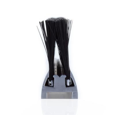 China Household Plastic Bristle Tight-joint Brush Cleaning Strip 50mm Bristle Flexible Brush Strip for sale