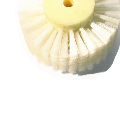 China Nylon Laundry Cleaning Brush Wheel Wash Strip Brush Wheel Brush for sale