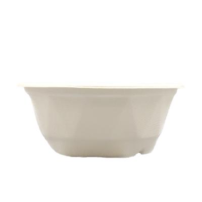 China 750ml Biodegradable Compostable Waterproof Soup 750ml Disposable Sugar Cane Sugar Cane Bagasse Salad Bowl for sale