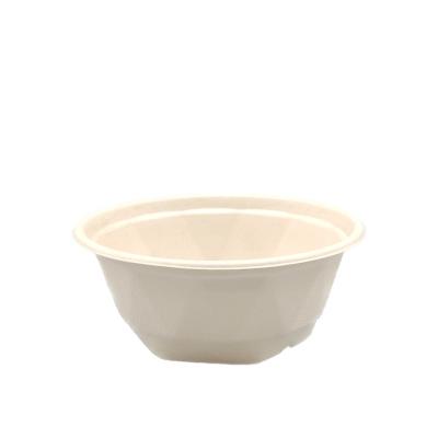 China 750ml Biodegradable Disposable Sugar Cane Soup Bowl Waterproof Eco-Friendly Compostable Pulp Bagasse Bowl Salad Bowl for sale