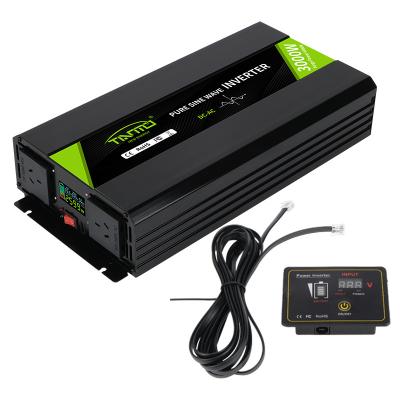 China Aliminum Alloy Tianmo Factory Supply 3000W Pure Sine Wave Inverter With Cable Type Remote Control Power Inverter for sale