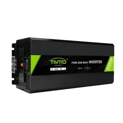 China Aliminum Alloy Tianmo Solar Power Inverter 5000W DC12V 24V 48V to AC220V 230V 240V 110V 120V Pure Sine Wave Inverter for sale