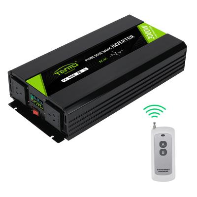 China Aliminum Alloy Tianmo Factory Supply 3000W Pure Sine Wave Inverter With Remote Control Wireless Power Inverter for sale