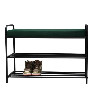 China 2021wholesale New Design (Height)Adjustable Indoor Shoe Bench Shoe Stool Bench for sale