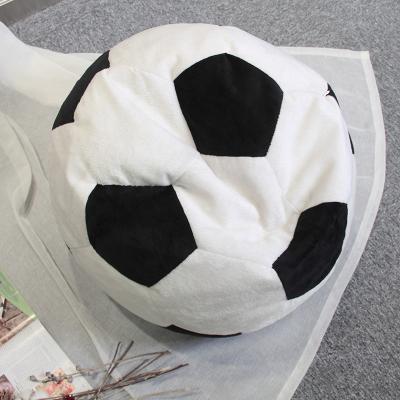 China (Size) RTS Adjustable Factory Customized New Design Popular Football Shape Bean Bag Pouf Beds Stool Decor Stool for sale