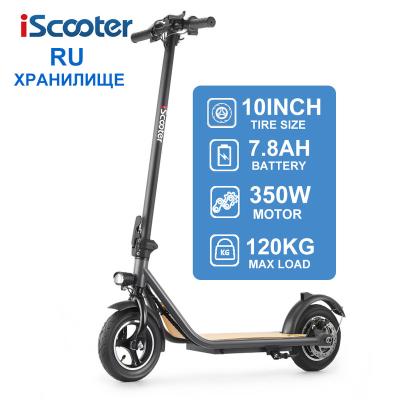 China The New RUSS Unisex Stock I20 Electric Scooter Long Range 30Km 10 Inch 350W Adult Cheap EScooter for sale