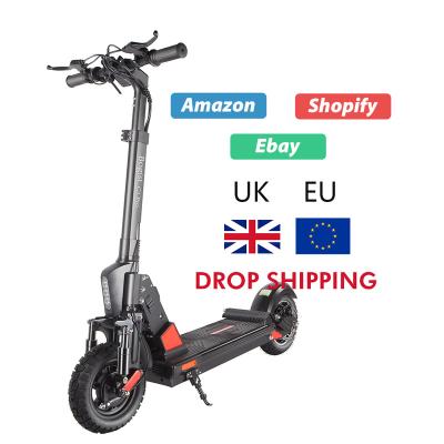 China Europe DDP Max Speed ​​45km/h Two Wheel Unisex 600W Two Wheel 10 Inch Pneumatic Tire Electric Scooter With Suspension for sale