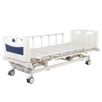 China Hosptial A-48C 3 Functions Manual Hospital Bed 3 Motors With ABS Bed Head for sale