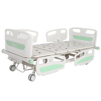 China Convenient 2 Crank Manual Two Function Inpatient Bed Price High Quality Medical Hospital Bed for sale