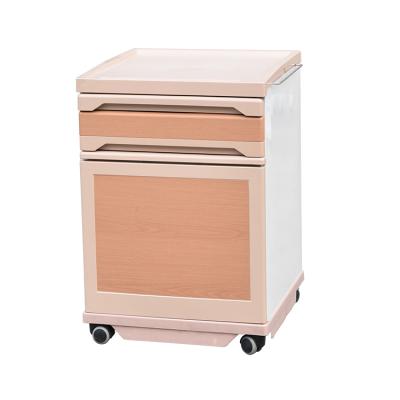 China Modern ABS Plastic Hospital Metal Medicine Bedside Medical Cabinet With Lock for sale