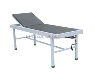 China A-162 Hospital Bed Plastic-sprayed Single Crank Metal Hospital Examination Bed For Gynecology for sale