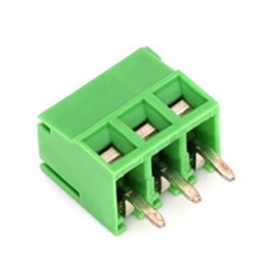 China Wire Connecting 3.50mm Pitch YB332-350 Terminal Connector PLC Terminal Block With Brass Nickel Plate Contact à venda