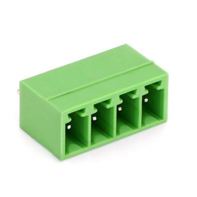 China Electrical device autamation equipment 3.81mm pitch 2-16 way plug in terminal block header, 4 pole pluggable terminals Te koop