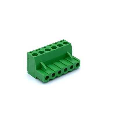 China Wire Connecting Popular Horizontal 5.08mm Pitch 6 Way YC100-508 Input Socket In PCB Terminal Block Te koop