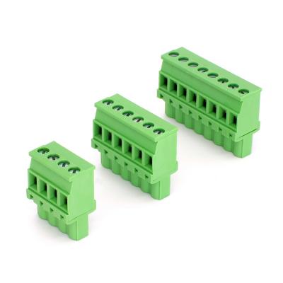 Китай YC020-508 Electrical Hot Sale 5.08 Item Flange Pitch 2~24 Screw Pluggable PCB Mount Terminal Blocks YC020-508 продается