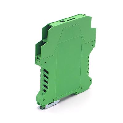 China Used on Signal Insulator 12.5mm Width PCB Module Signal Isolator Enclosure with 2 Post Male and Female Terminal Blocks Match Din Rail en venta