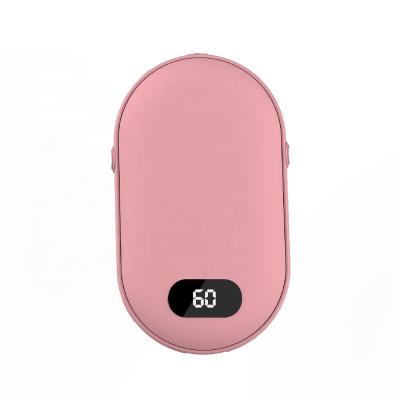 China Convenient YiPin 2023 OEM ODM USB reusable Rechargeable Portable pocket cute custom electric hand warmer hothands Gift sets power bank for sale