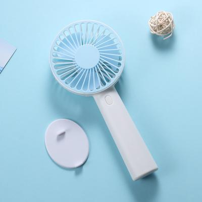 China Portable fan rechargeable YiPin 2023 Alibaba wholesale USB rechargeable portable cute Mini small desk table fan with phone holder outdoor handheld fan for sale