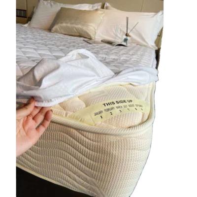 China Breathable Protector White Cotton Anti-Pull Mattress Cover Mattress Cover Protector for sale