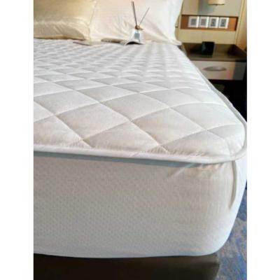 China 100% Pure Cotton Mattress Cover Color Mattress Protector Sheet Anti-pull Terry Towel Bed Protector for sale