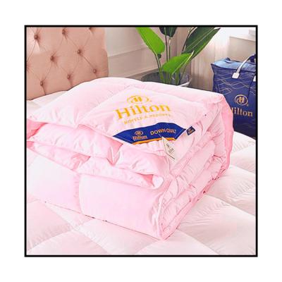 China Free sample top quality home down comforter thickened hotel collection luxury hotel insert comforter for sale