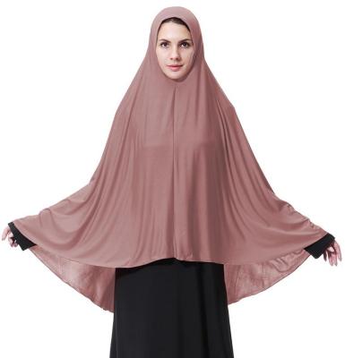 China High Quality Solid Color Cotton Tank Top Jilbabs Shawls Scarves Women Milk Fiber Hijab Instant Khimar Premium Cotton Blanket for sale