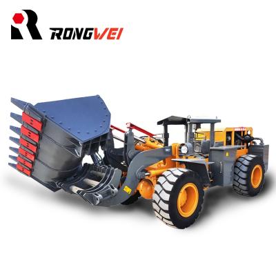 China Construction Material Shops Tunnel Loader Mining Equipment Underground Mining Loader With Bucket Side Dumping Price for sale