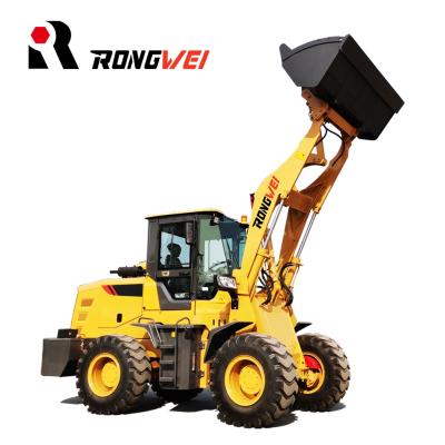 China Building Material Shops Chinese Small Front Bucket Wheel Loader 1.8 Ton Wheel Loader With AC For Sale for sale