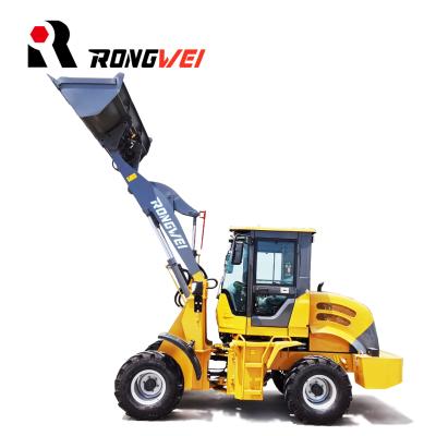 China Machinery Repair Shops Mini Front End Loader 1.2 Ton Wheel Loader For Sale for sale