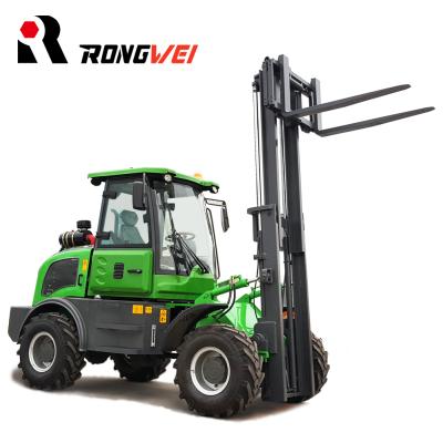 China Hotels China 3 Ton Forklift Off Road 4WD 4x4 all diesel rough terrain forklift forklift price for sale for sale