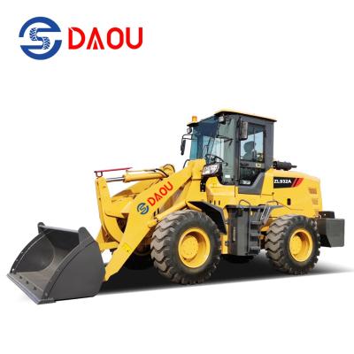 China Farms 1.8 Ton Front End Wheel Loader Shovel Compact Wheel Loader Low Price for sale