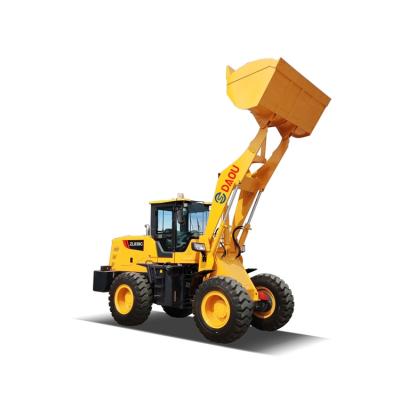 China Building Material Stores Factory Customized Color 2.8t Mini Shovel Small Wheel Loader for sale