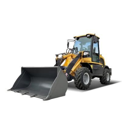 China Stores High Quality 1.6 Ton Small Loader Building Material 4 Wheel Drive Wheel Loaders for sale