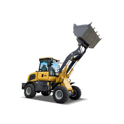 China Construction Material Stores Low Price Construction Machinery Multifunctional Mini Front Wheel Loader Good Quality for sale