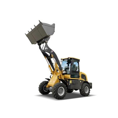 China Construction Material Stores Good Quality Small Price Four Wheel Excavator Loader 1.6 Ton for sale