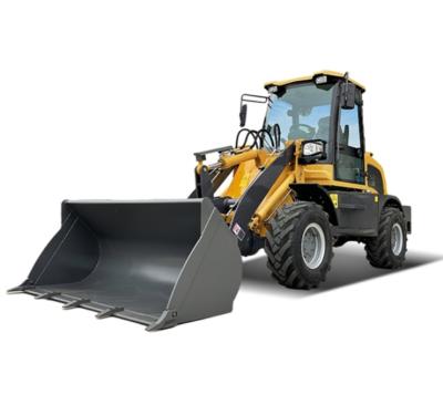 China Building Material Stores Best Small 1.6 Ton Mechanical Excavator Wheel Selling Four Wheel Loader for sale