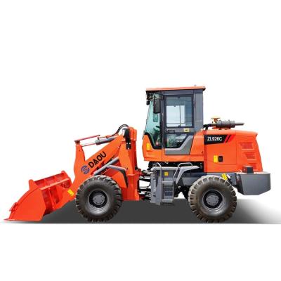 China Building Material Stores Professional 1.5 Ton Cheap Wheel Loader Mini Loaders for sale