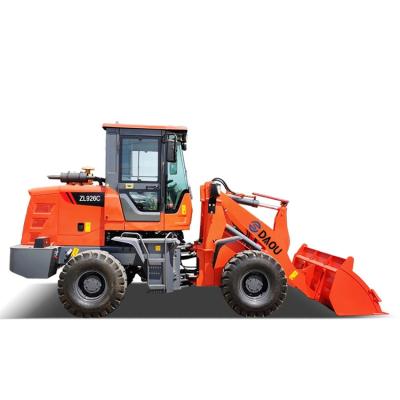 China Building material stores factory directly sell Mini Wheel Loader Excavator 1500 kilograms 1.5 tons for sale