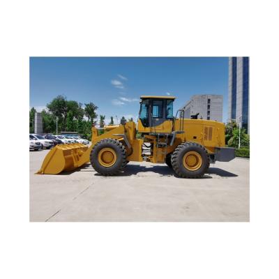 China High Quality Building Material Stores Mini High Efficiency Front Wheel Loader 5 Ton for sale