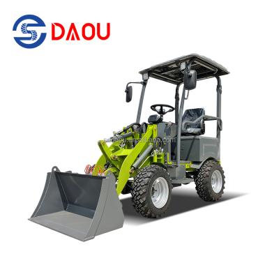 China New Design CE Certification Mini Electric Rear Wheel Loader For Sale for sale