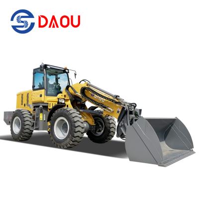 China Contruction China 3 ton compact micro small mini agriculture boom diesel telescopic wheel loader for sale for sale