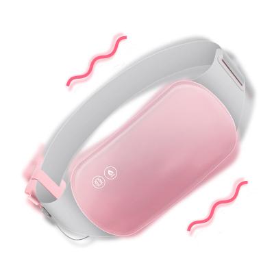 China Portable Electric Menstrual Period Abdomen Relief Cramps Belt Waist Heating Belt For Women for sale