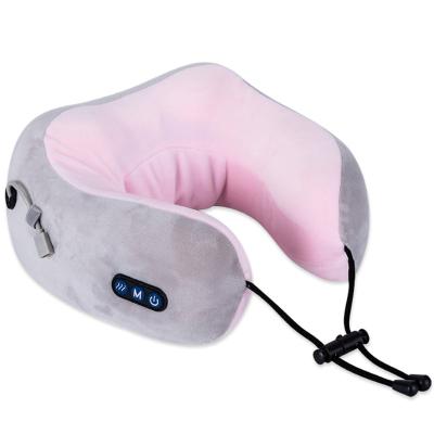 China Simple and Fashionable Portable Memory Foam Maximum Double U-shaped Pillow, Neck Pillow Massage U-shaped Pillow for sale