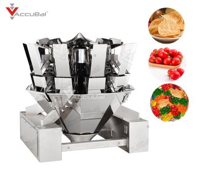 China Multifunction Vertical Food Filling Machine Granule Candy Packing Machine Accuracy 10 Head Multihead Multihead Weigher for sale