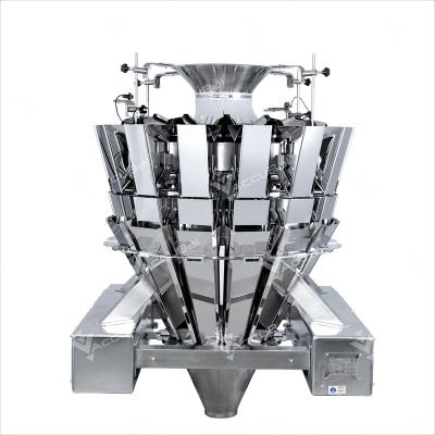 China Automatic High Speed ​​Food Multiheads Weigher Potato Chips Candy Pouch Packing Machine Price for sale