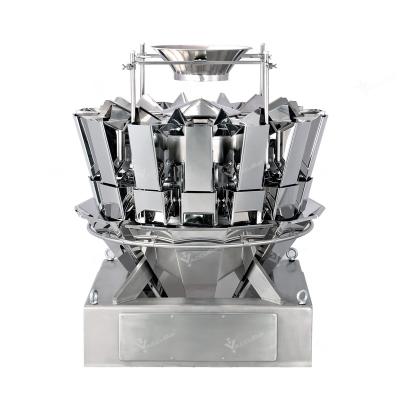 China New improved economic multihead 4.0G 10 head food weigher machine for snack food for sale