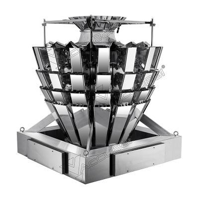 China Food Multifunctional 3 Layer Mix Food Multihead Weigher Pouch Grain Packaging Machine For Bean Nut Rice Corn for sale